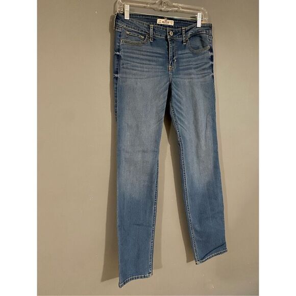 Hollister Light Wash Skinny Jeans Size 7 28 X 32 NWT - Picture 2 of 5